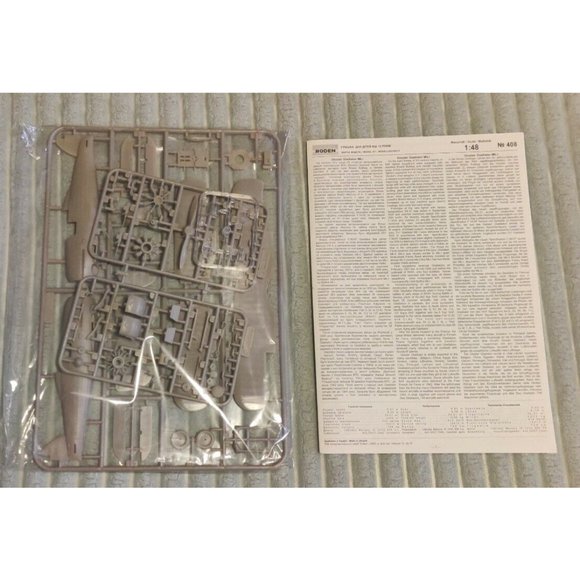 VTG Roden 408 1/48 Gladiator Mk.1 Airplane Model Kit Gloster COMPLETE OPEN BOX - Picture 5 of 11